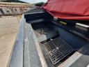 DCM M36 S suspended weighing fertiliser spreader with ISOBUS section and dose control + tractor trolley