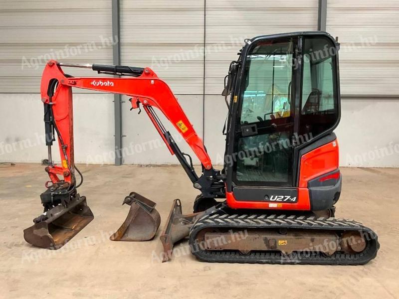 Kubota U 27-4 / 2016 / 1.668 operating hours / Leasing from 20%