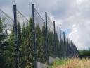 3D panel fence construction, wild net, wire mesh, wire netting, post, gate, wire