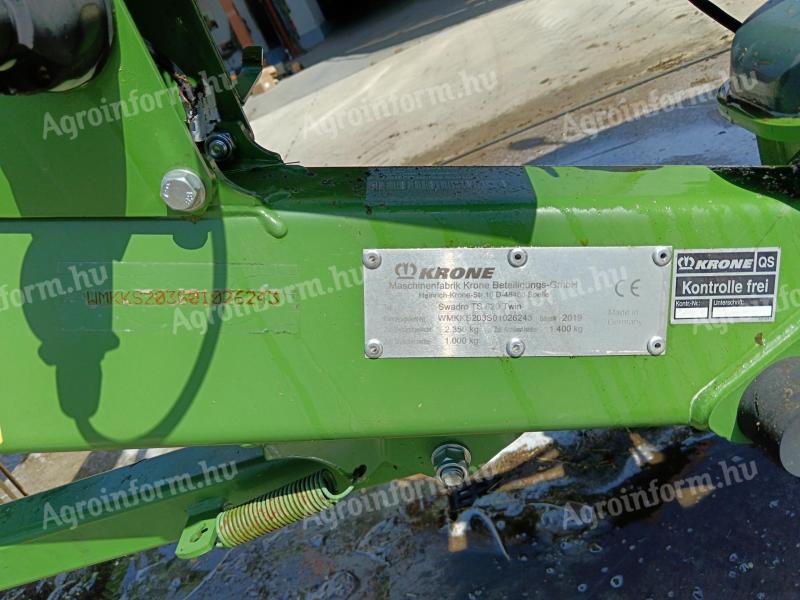 Krone Swadro TS620 Twin scaler for sale