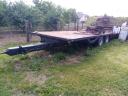 Frame structure tandem trailer