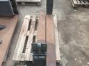 Gabelstaplergabeln hydraulisch ausfahrbar