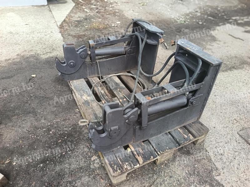 Gabelstaplermontierter hydraulischer Containerkippadapter