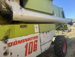 Claas Dominator Mega komplett ürítőcsiga