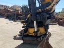 JCB JS145W Rototilt with Engcon and Leica Icon 2D Laser system, rubber wheel excavator