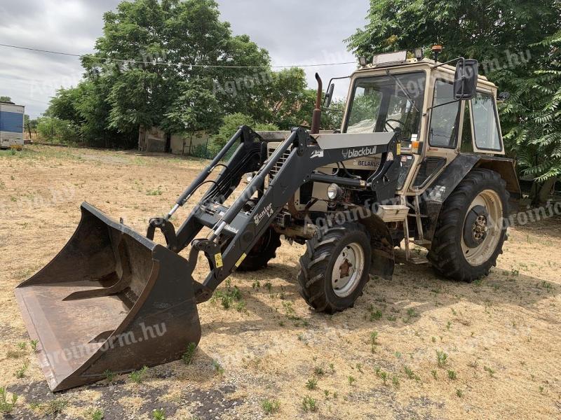 For sale MTZ 82 tractor Blackbull Junior 1.4 with front loader