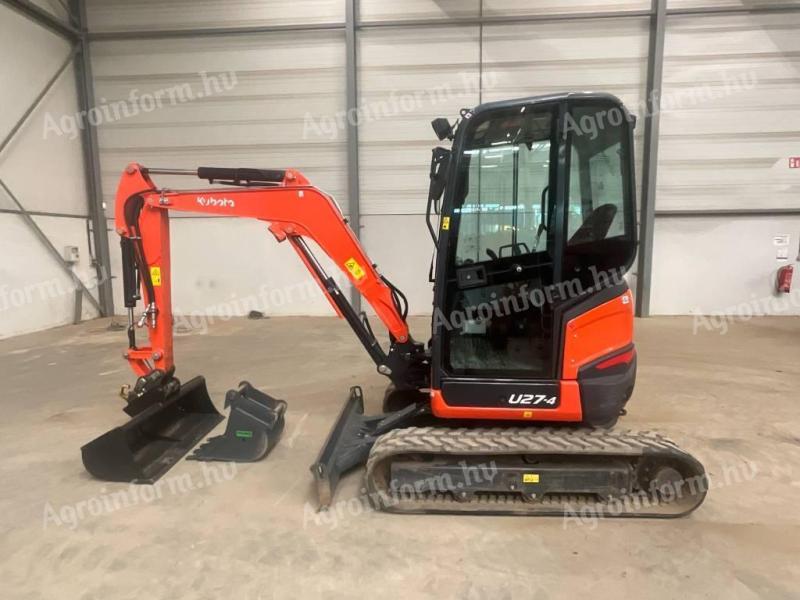 Kubota U 27-4 HI / 2022 / 764 operating hours / Leasing from 20%