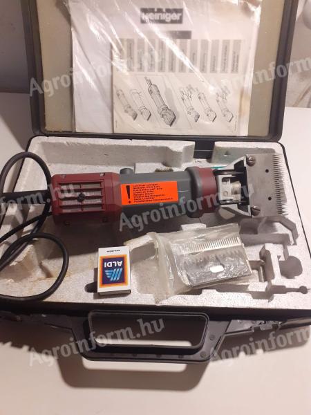 Shearing machine for Heininger, horse, cattle and other animals