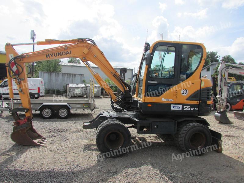 Hyundai Robex 55 W-9 / 2013 / 2 788 hours / Leasing from 20%