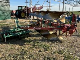 Kverneland LD 100 AS 3+1 és váltva forgató eke Pakomat szántáselmunkálóval