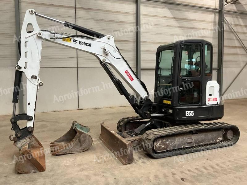 Bobcat E 55 / 2017 / 3.728 operating hours / Leasing from 20%