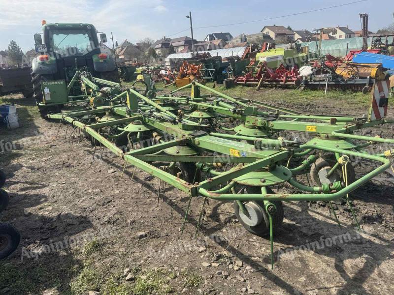 Krone KW 11.02/10T, 10 rotor renderer, tidy handler