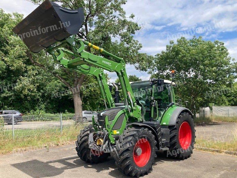 Fendt 516 Vario S4 Power tractor with loader