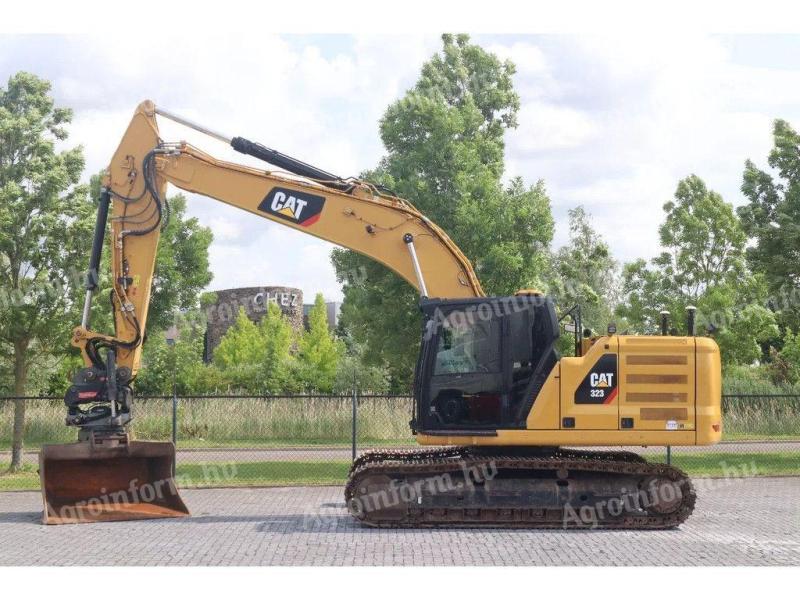 Caterpillar 323 07A / Rototilt / GPS / Oilquick / 2018 / 7.651 hours / Leasing from 20%