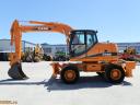 Case WX145 rubber wheel excavator