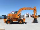 Case WX145 rubber wheel excavator