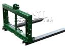 Tractor three-point drawbar pallet fork