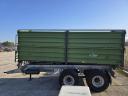 Fliegl TDK 255 tandem, three side tipper trailer