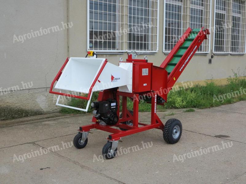 URBAN SMH70 shredder with rotary and conveyor belt 2,1 m