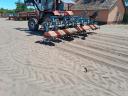 6 row rotary row cultivator, steerable
