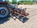 6 row rotary row cultivator, steerable