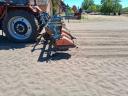 6 row rotary row cultivator, steerable