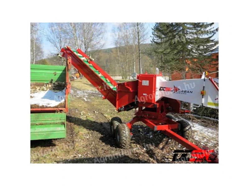 Niszczarka URBAN SMV110 z przenośnikiem taśmowym 4,1 m