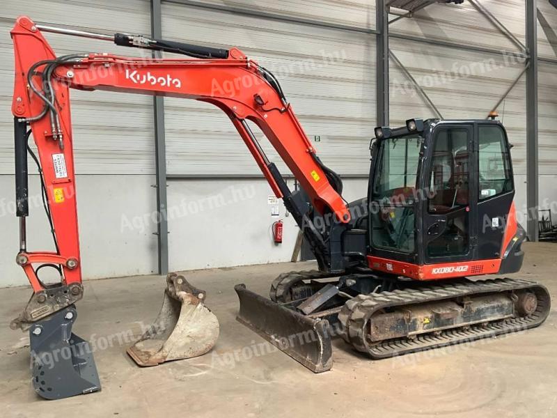 Kubota KX 080-4 A2 / 2020 / 2 522 operating hours / Leasing from 20%