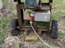 Three-phase rotating axe