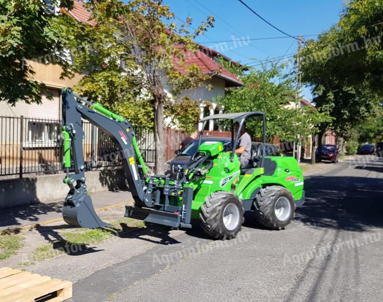 AVANT 760i with mini-loader adapters, 264 hours, from Nagykőrös