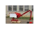 URBAN TR70 shredder with 3,4 m conveyor belt rear