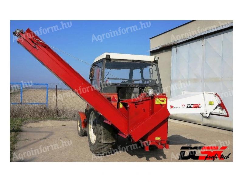 URBAN TR75 shredder with rotating fork conveyor 3,4 m sideways