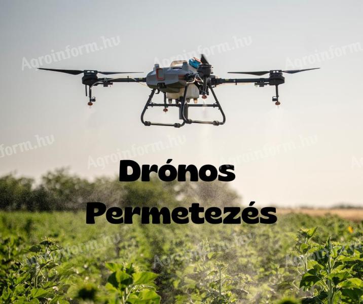 Drone spraying and survey