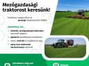 We are looking for agricultural tractor driver, machine operator