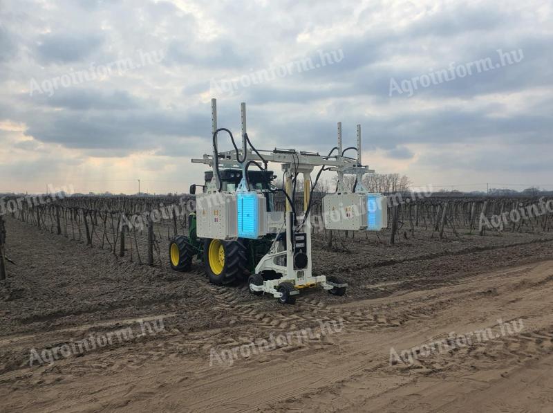 UV Boosting TM-2R double-rotor plant protection vine cultivation machine new! Apply at