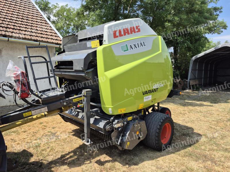 Lis Claas Variant 465 RC, lis na kulaté balíky