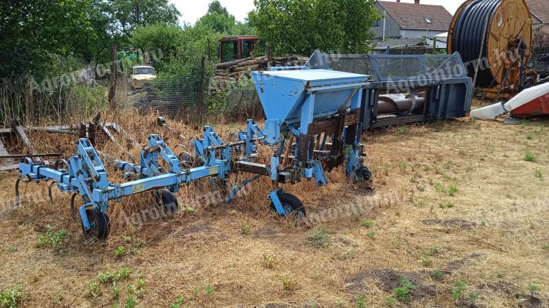 Omikron ORS - 6/3M row cultivator with spring tine and 300 kg fertiliser spreader