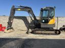 Minirýpadlo Volvo ECR 58D s příkopem