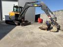 Minirýpadlo Volvo ECR 58D s příkopem