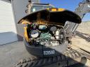 Minirýpadlo Volvo ECR 58D s příkopem