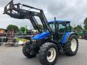 New Holland TS 115 with front loader