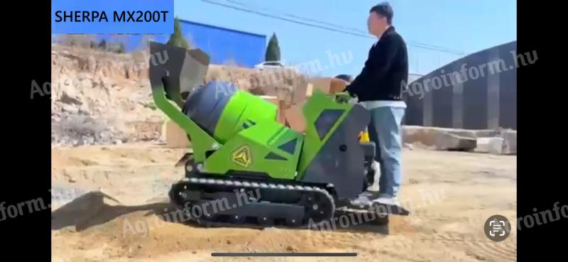 Minidomíchávač betonu Sherpa MX200T