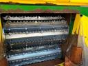 John Deere 8500i with grain spreader, pick-up, corn adapter