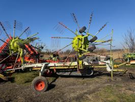 CLAAS LINER 1550 TWIN, KÉTROTOROS RENDKÉPZŐ, RENDSODRÓ