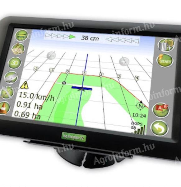 GPS sorvezető,  Mg Navigator V2