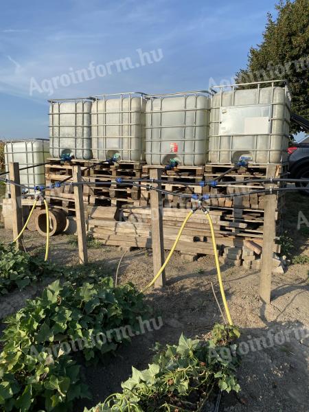 Szántóföldi zöldségtermesztésben használt öntözőrendszer eladó