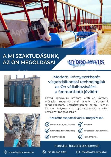 Vízkezelési megoldások