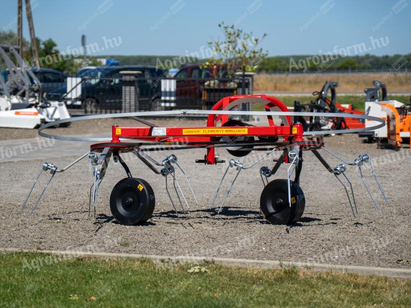 Rendkezelő, rendsodró, rendterítő 2,7 m-es (2 rotoros) / Zagroda 1350