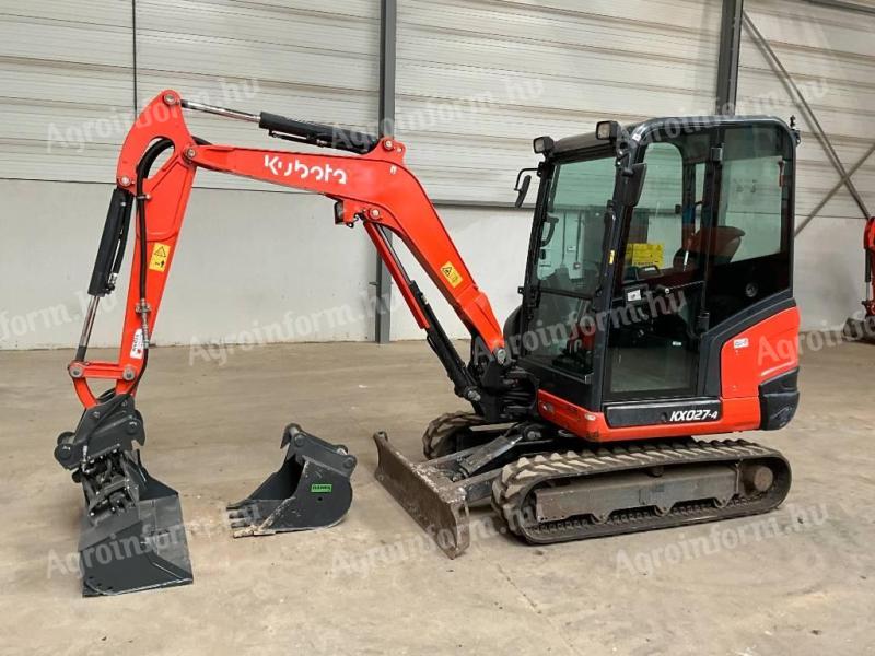 Kubota KX027-4 / 2019 / 1.773 üzemóra / Lízing 20%-tól