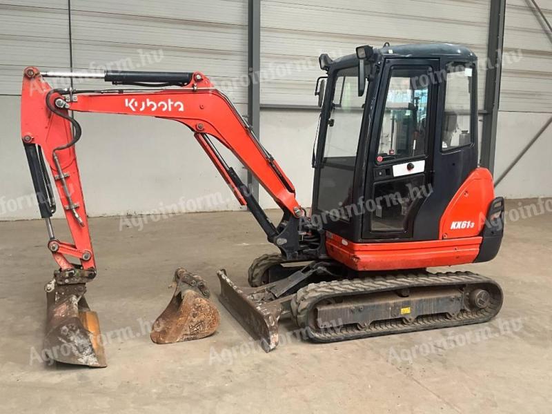 Kubota KX 61-3 / 2015 / 1.876 h üzemóra / Lízing 20%-tól